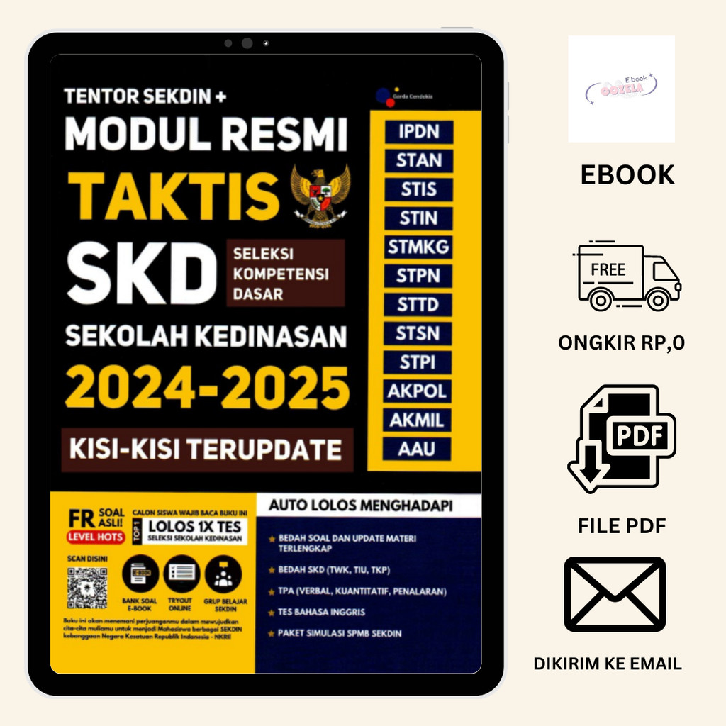 

1429. Modul Resmi Taktis SKD Sekolah Kedinasan 2024-2025