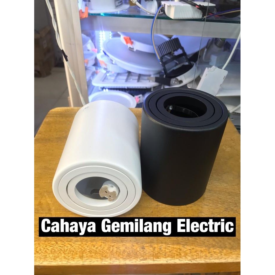 Kap Lampu Outbow Nempel Plafon Isi Mr16 Tusuk Downlight Spot Spotlight