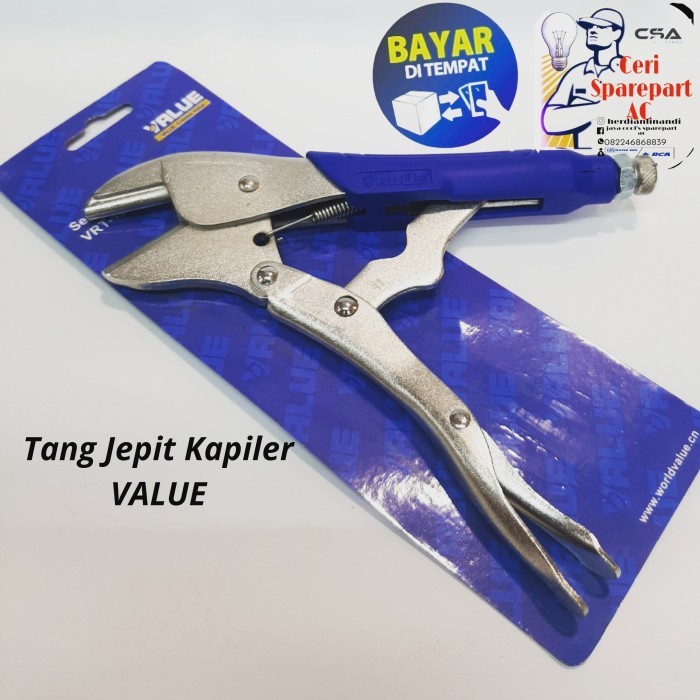 VALUE Tang jepit Pipa kapiler Kulkas AC VRT102