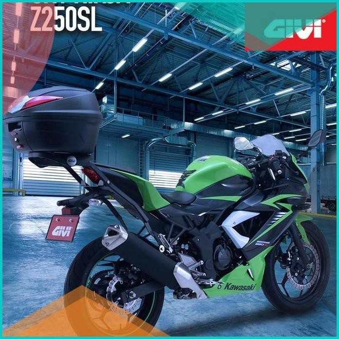 Bracket Braket Breket Top Rack Box SRV Givi Kawasaki Z250SL Z 250 SL
