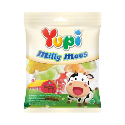 

YUPI GUMY MILLY MOOS 108 G - 012076