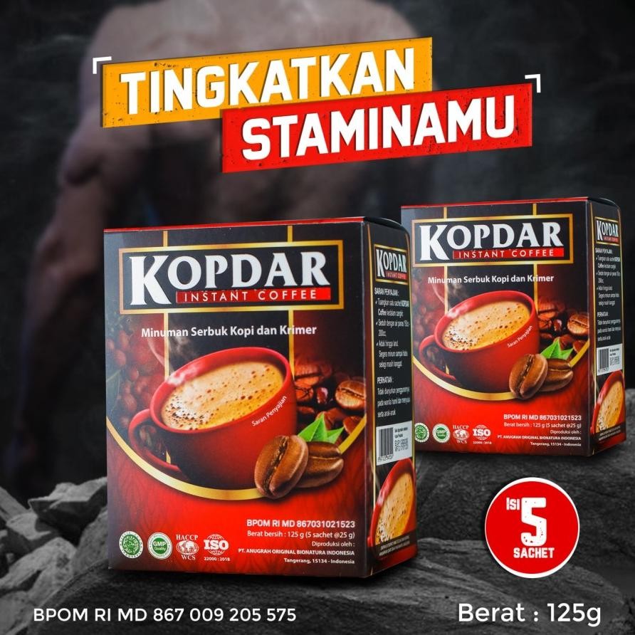 

Top Kopdar Kopi Setara Borneo Kopi Pede Karkasa Isi 5 Sacet