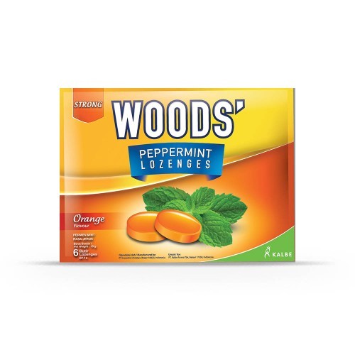

Woods Lozenges Jeruk Orange