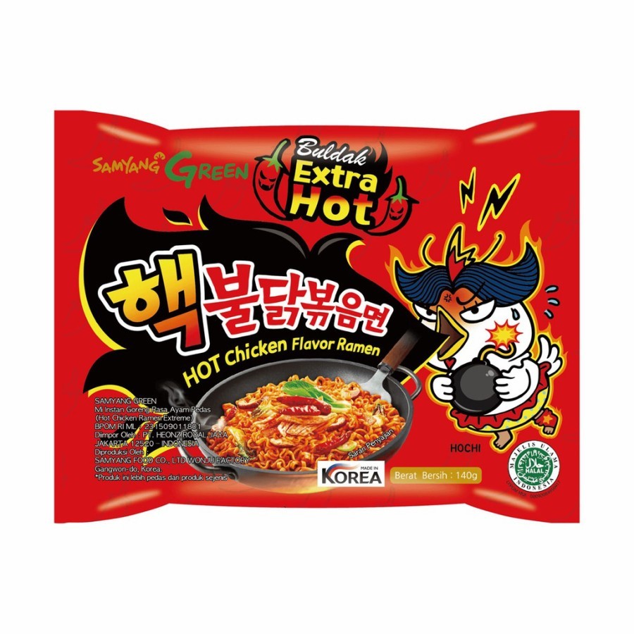 

Samyang Hot Chicken Ramen Extreme 2X Spicy 140G