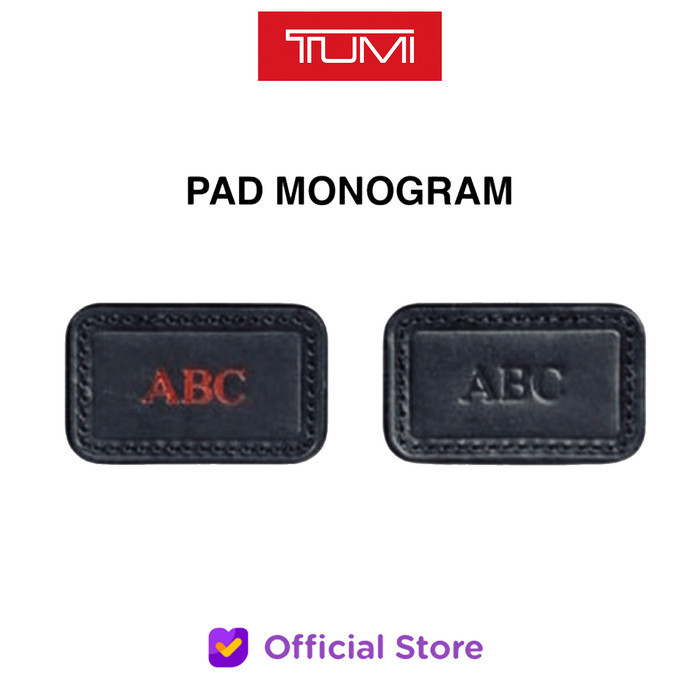 

Terlaris TUMI Initial Name Pad Replacement - Black SALE