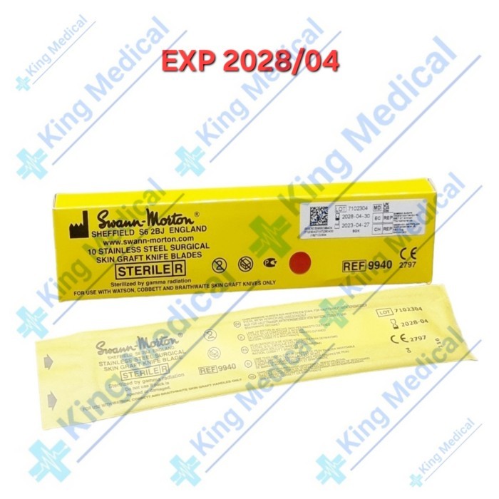 

Terlaris Humby Skin Graft Blade 158mm Swann Morton ECERAN SALE