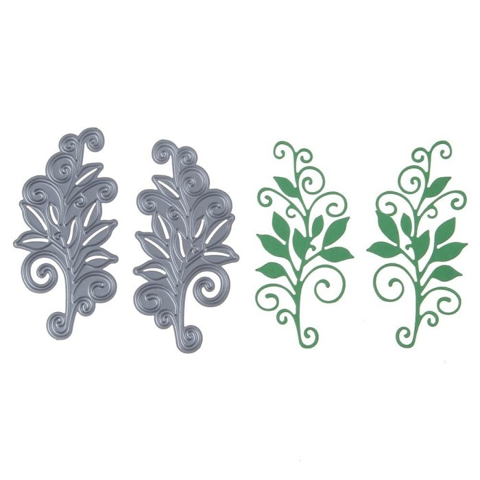

Terlaris Cutting Dies - Vines Shape Pattern (2pcs) SALE