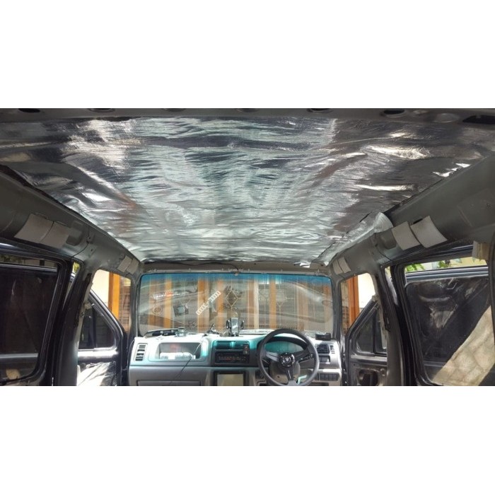 Peredam Suara&Panas Atap Plafon Mobil AVANZA/XENIA (Rockwool) + Pasang