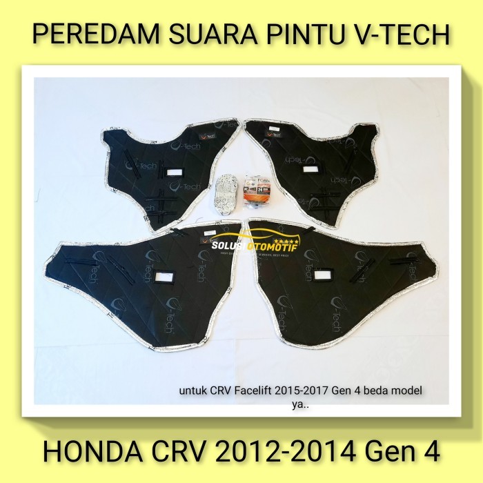 HONDA CRV 2012-2017 Gen 4 Peredam Suara Pintu Aksesoris Mobil VTECH