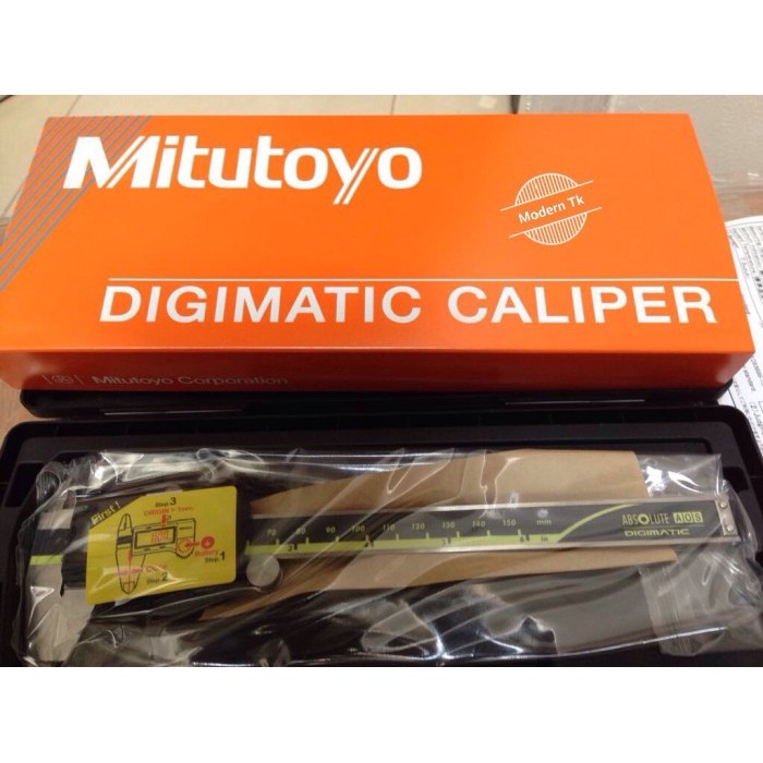 Jangka Sorong Sigmat Digital Caliiper 6" 500-196-30 Mitutoyo Original
