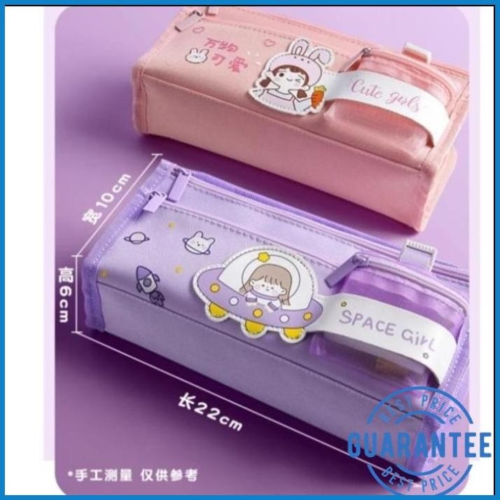 

| HPT | KOTAK PENSIL KAPASITAS BESAR, TEMPAT PENSIL, BIG STORAGE PENCIL CASE