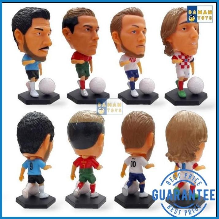 | DMT | MINIATUR FIGURE PEMAIN BOLA SOCCERWE KODOTO RONALDO MBAPPE DAVID BECKHAM LIONEL MESSI SERGIO