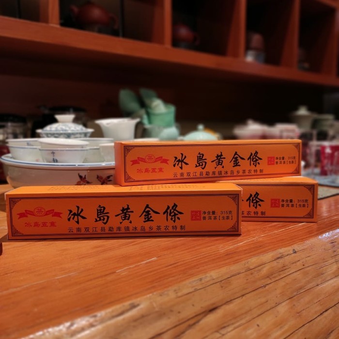 

BING DAO TEH PU-ER BATANG MAS Sheng tahun 2019