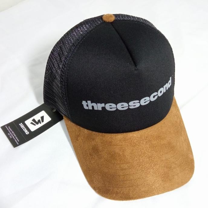 TOPI SNAPBACK Topi 3second Original Snapback Hitam