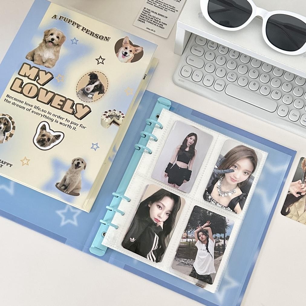 

SALE [HARU] Y2k Pet Design A5 Cover Binder 6 Ring | Binder A5 Versi Y2k Lucu Gemes ii-99