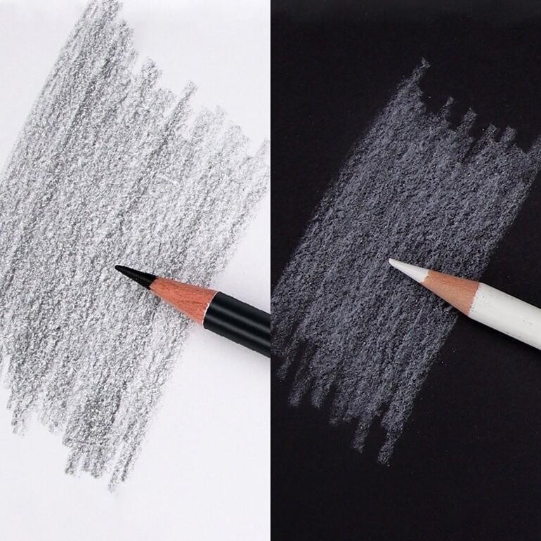 

TERLARIS Pensil Warna Black & White Brutfuner 12 Pcs / 12 Pensil Sketsa Hitam & Putih sth-6