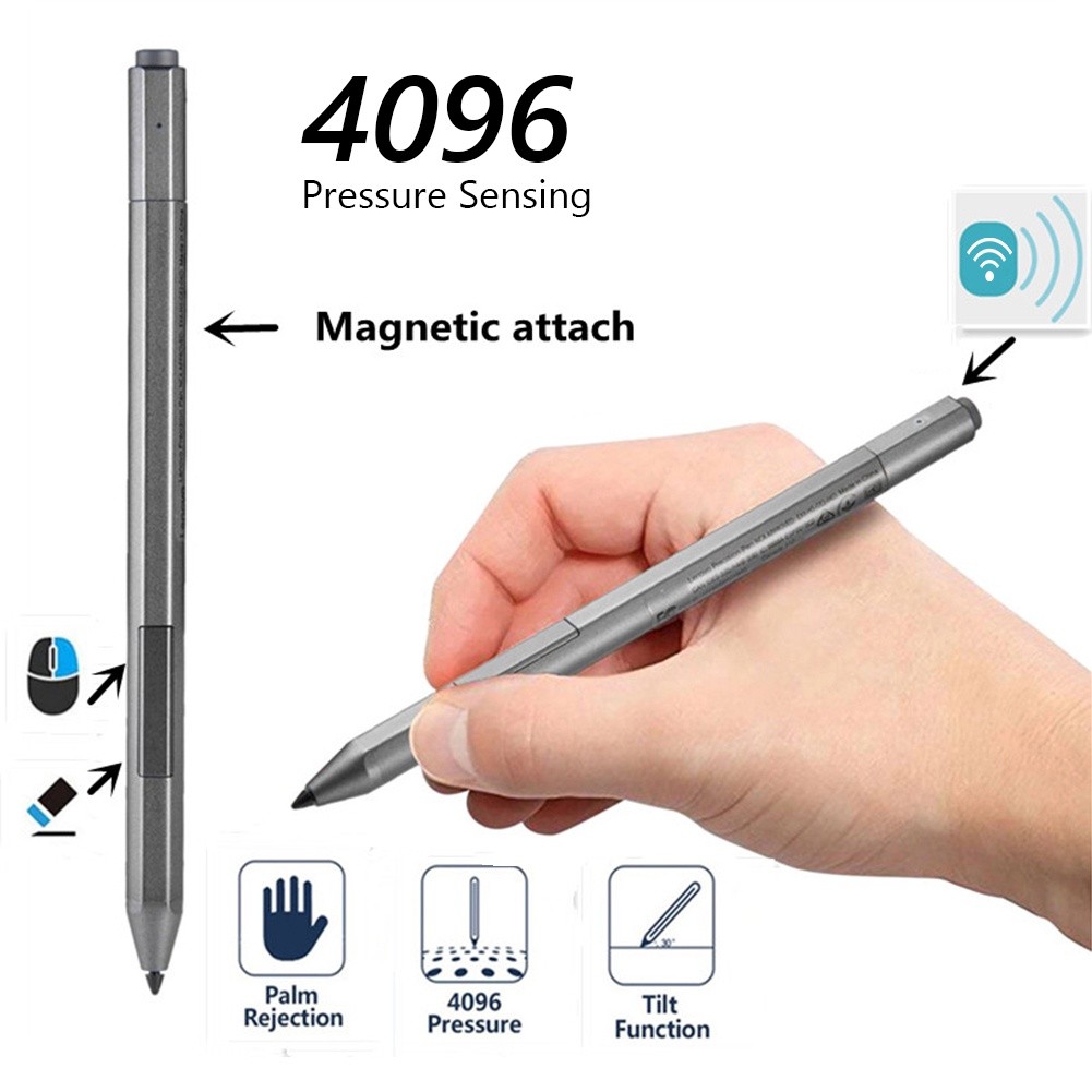 Bluetooth Active Stylus Pen untuk Lenovo IdeaPad Flex 5/IdeaPad C340 Tablet Layar Sentuh Tablet untu