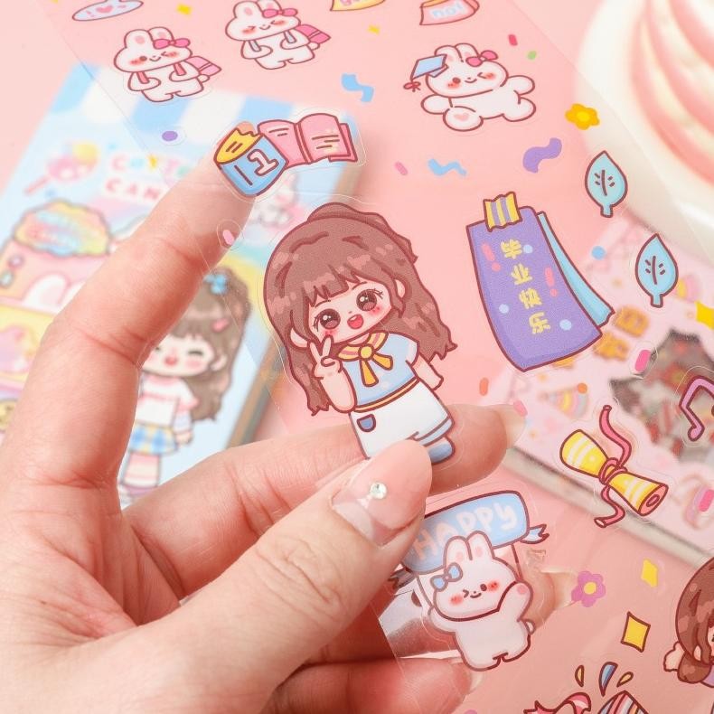 

TERMURAH Stiker AQIAO Play Diary 100 Lembar Sticker Lucu Murah Grosir aa-68