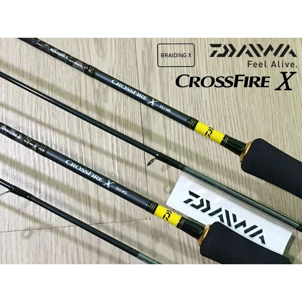DAIWA 2018 CROSSFIRE X SPINNING/BAITCASTING(BC) ROD |A3CCBEAA|