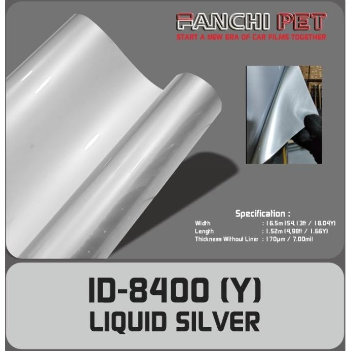 

ROLL Sticker FANCHI Y Liquid Metal PET SERIES 152CM ROLL