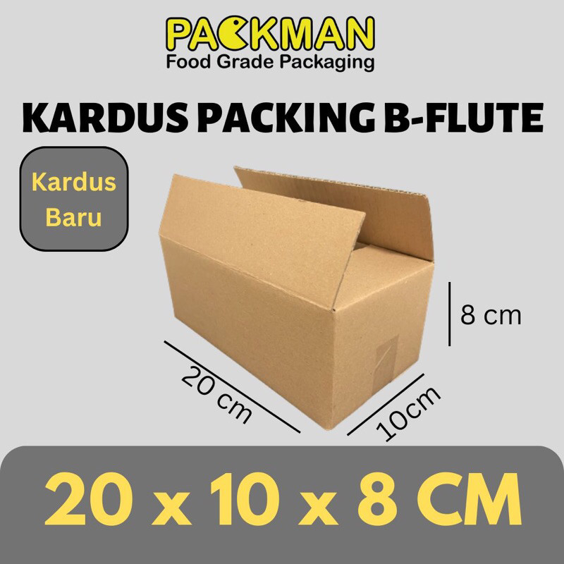 

KARDUS PACKING 20x10x8 cm / BOX KARTON CORUGATED B-FLUTE / PACKING ONLINE