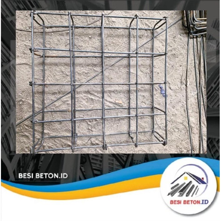 Cakar Ayam 60 X 60 Besi 10 Mm Full Polos ( Isi 10 Pcs Cincin ) Terbaik