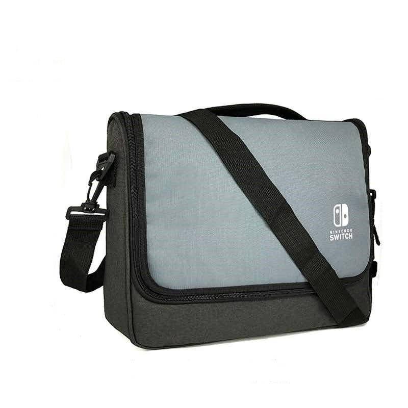 Penutup Casing Nintendo Switch OLED Lite Tas Bahu Aksesori Game Konsol Pelindung Penyimpanan Kartu P