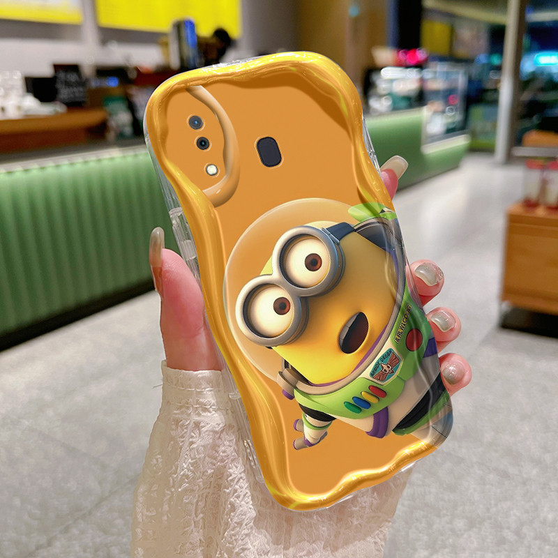 Casing Hp Untuk Samsung Galaxy A30 A20 M10s A31 A32 Case HP casing pelindung Softcase ponsel Minion 