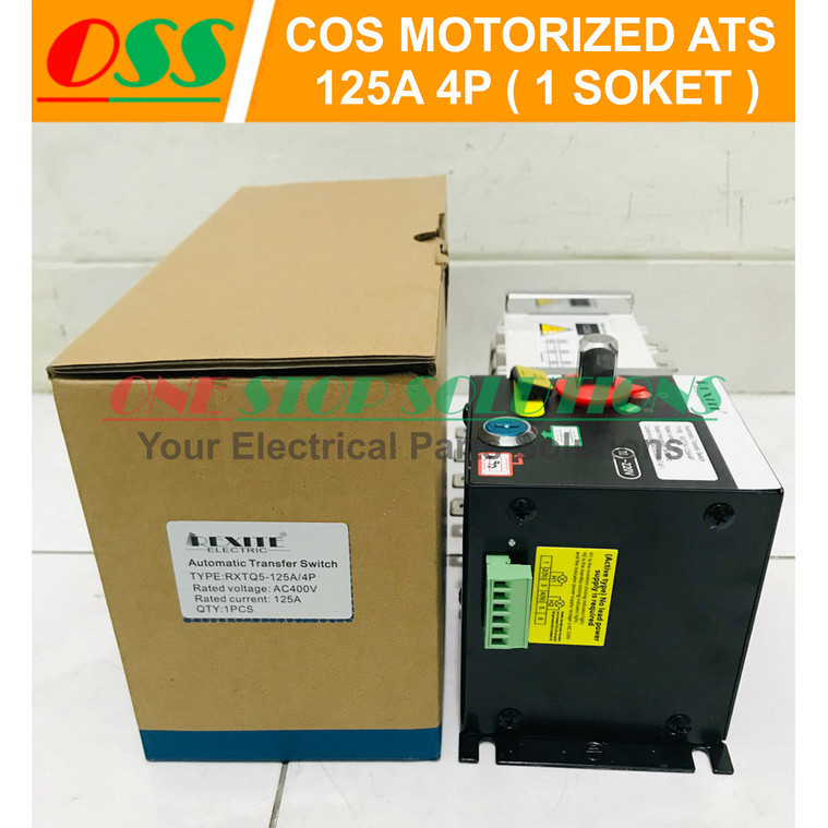 Promo Cos Motorized Ats 125A 4P Ats Univ Univ-125A Untuk Panel Ats Amf