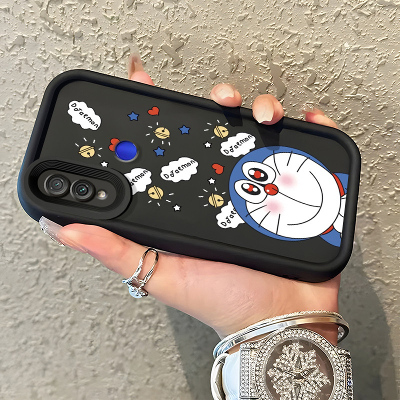 Casing Hp Untuk Xiaomi Redmi Note 7 Redmi Note 7s Redmi Note 7 Pro Case HP Casing pola kucing mesin 
