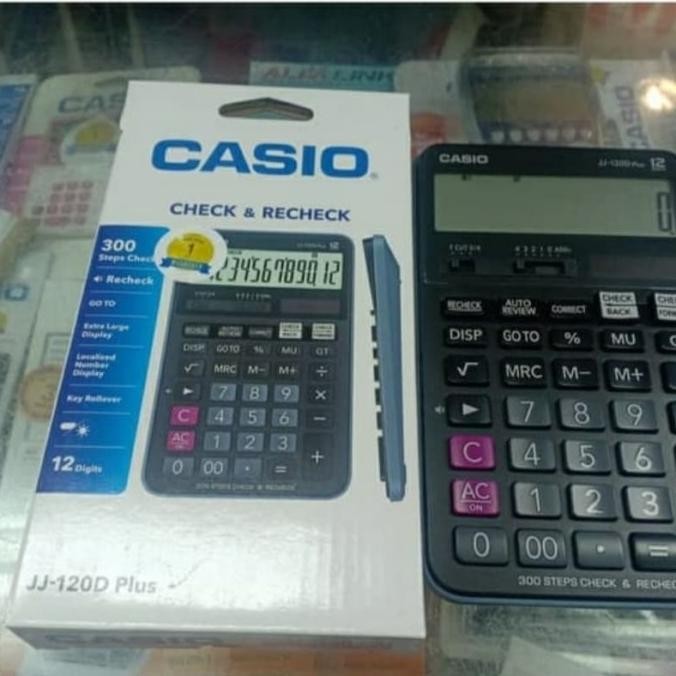 

hj-64 CASIO JJ-120D - Check & Correct Kalkulator Original