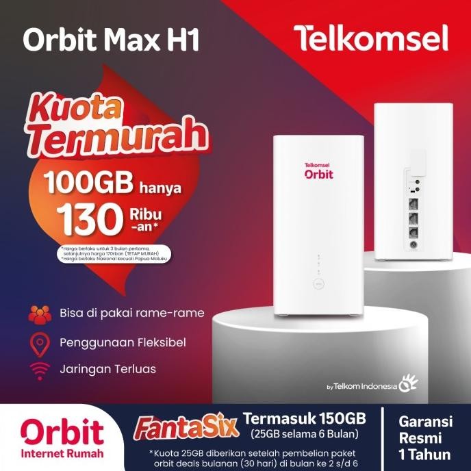 [ Reyacc ] Orbit Max H1 Router Wifi Huawei B628 Garansi Resmi