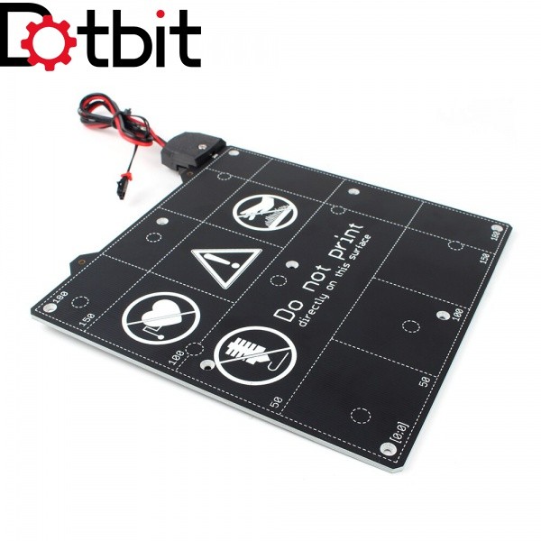 Dotbit Clone Prusa Mini Magnetic Heatbed 24V Pursa Mini Hot Bed dengan PEI Spring Support PLA, PETG,