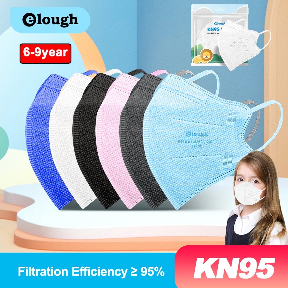 Masker 4 Lapis untuk Anak Usia 6-12 Tahun Masker Kn95 Fpp2 Masker Anak Dapat Digunakan Kembali Yang 