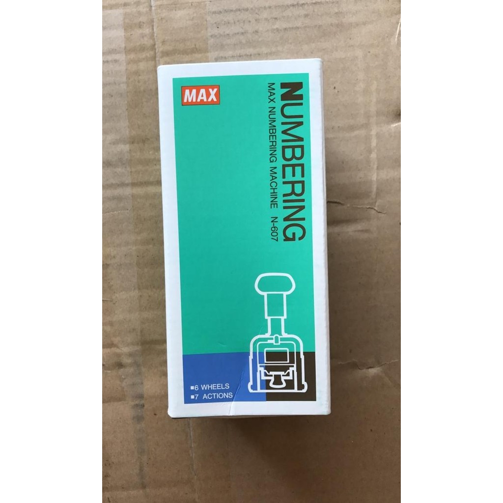 

Sale Max Numbering Numerator N-607 6Digits