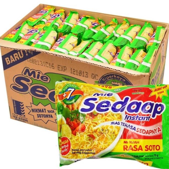

Mie Sedap Rasa Soto [75gr /40pcs /1 karton ]