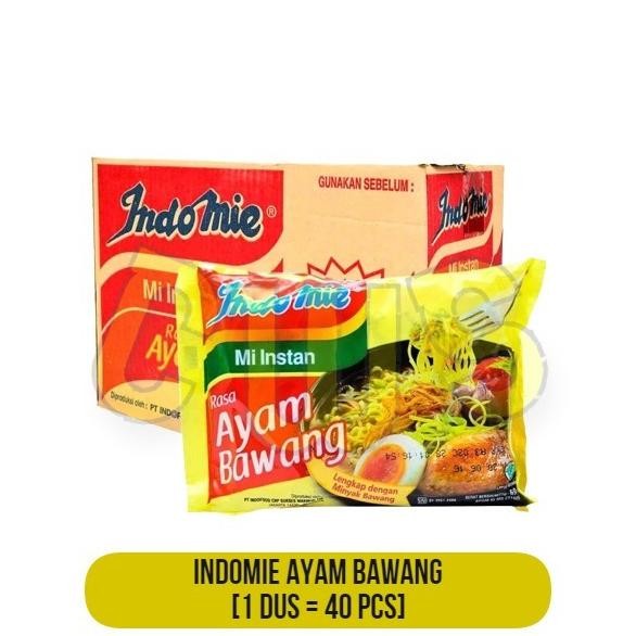 

INDOMIE Kuah Mi AYAM BAWANG Instan - 1 Dus / 40 Pcs