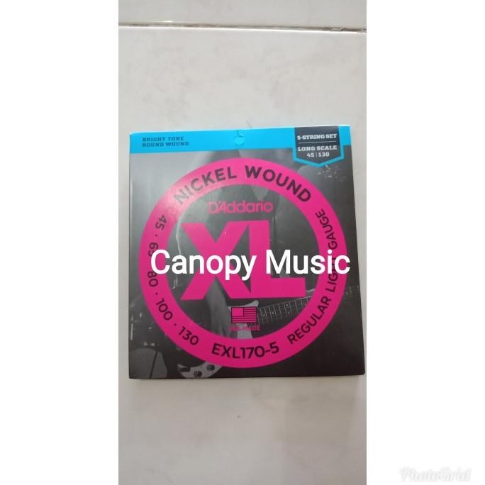 Senar Gitar Bass 5senar Daddario