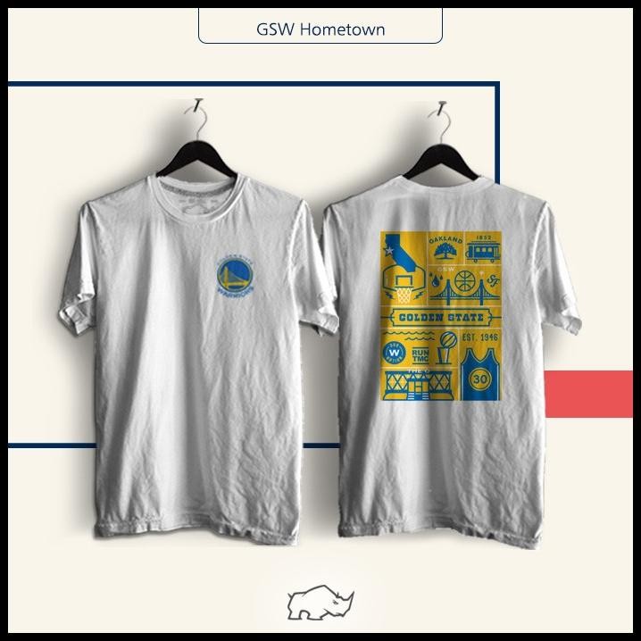 Tshirt / Kaos Nba Golden State Warriors Hometown Basketball