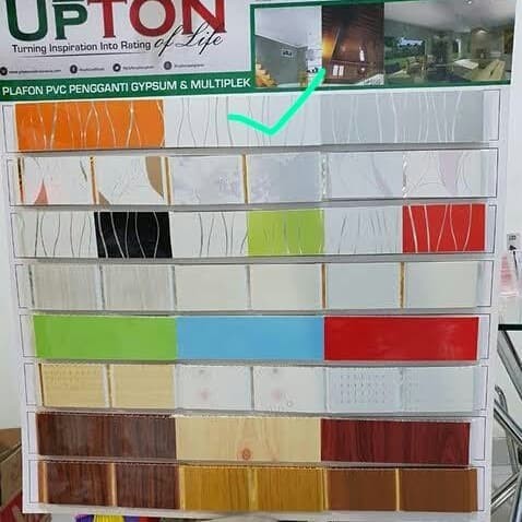 Terlaris Plafon PVC upton dan lis pvc upton Penggilingan cakung SALE