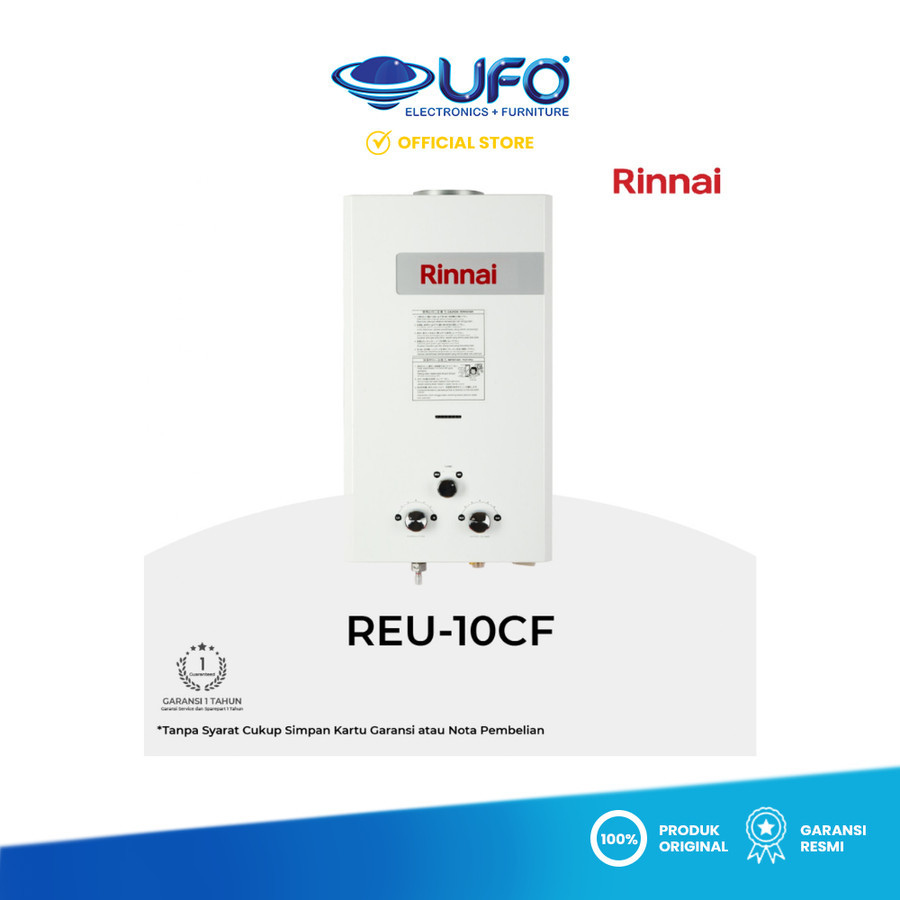 Water Heater Rinnai REU-10CF || REU 10CF || REU10CF WATER HEATER GAS GARANSI RESMI RINNAI