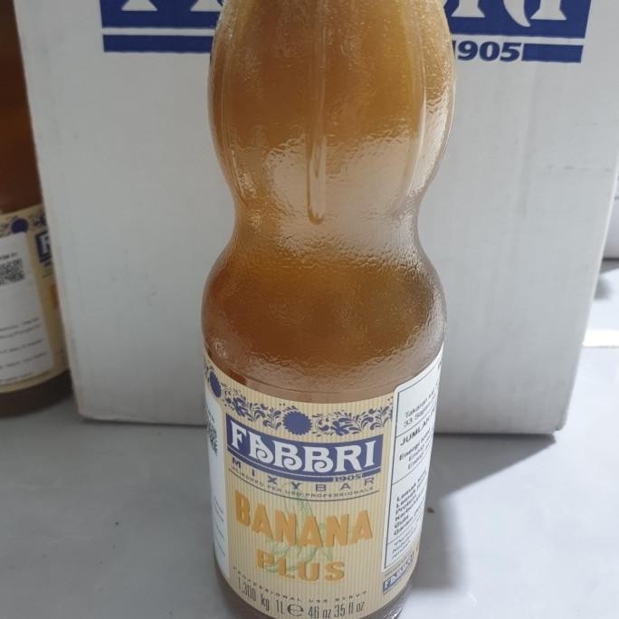 

Fabbri Banana Syrup 1300gr