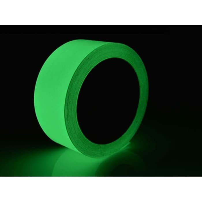 

promo! STICKER FOSFOR / GLOW IN THE DARK / PHOTOLUMINESCENCE 2,5cm ROLL