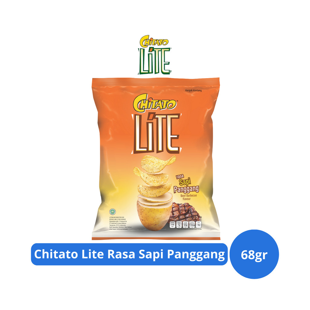 

Chitato Lite Keripik Kentang Rasa Sapi Panggang 68gr