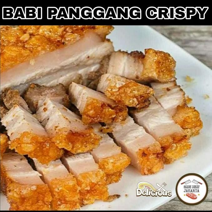 

500 GR Babi Panggang Crispy - Siobak Siu Yuk + Sambel