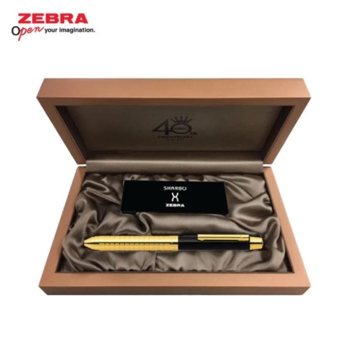 

Limited Edition Pen Sharbo Zebra X Anniversary 40Th Ballpen Sharbo