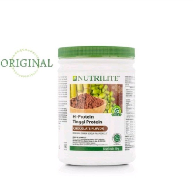 Nutrilite Hi protein Coklat / chocolate 500gr AMWAY / Nutrilite ORIGINAL Amway Original