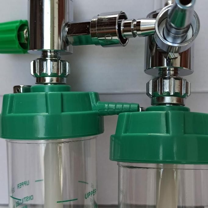 Flowmeter With Humidifier Standard British  Ready