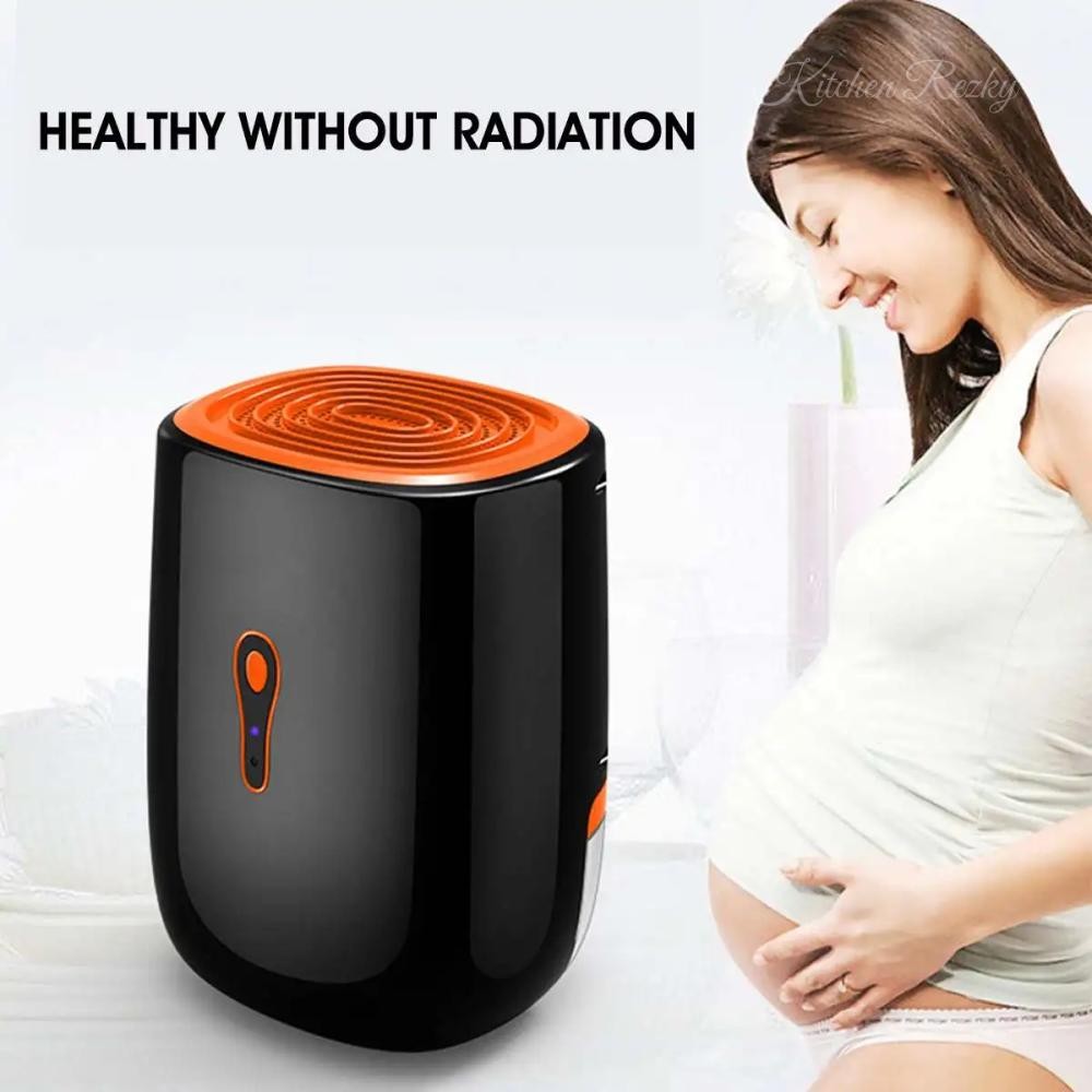 YANGZI Dehumidifier 2in1 Moisture Absorber Portable Low Noise 800ml - VS-DH07