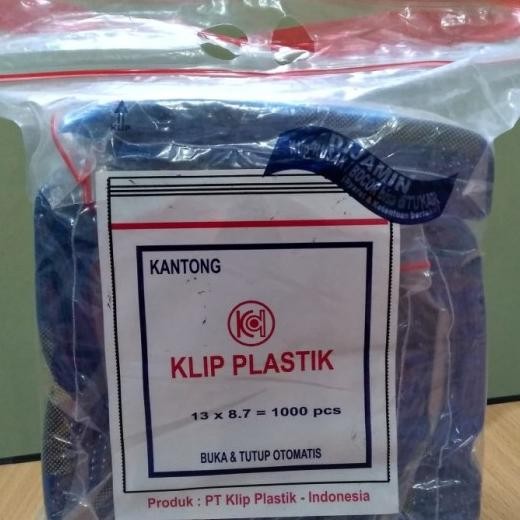 Plastik Klip 13 X 8.7 / Klip Plastik 10 X 7/ Klip Plastik/Plastik Obat